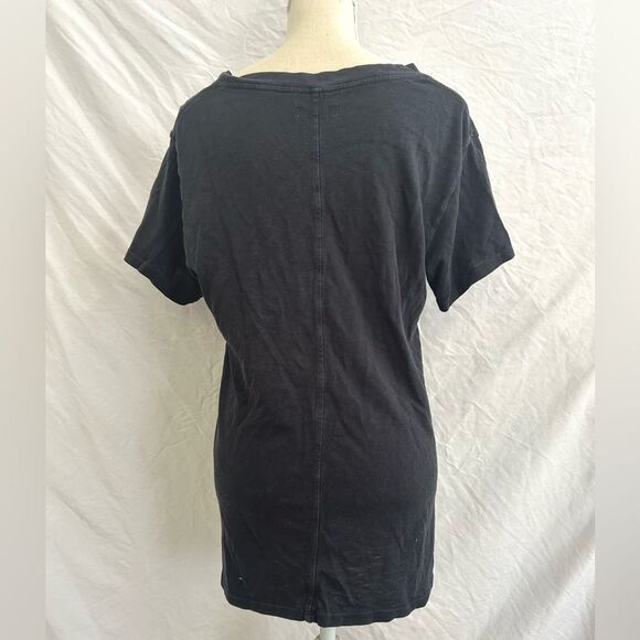 American Giant Womans T-Shirt V-Neck Short Sleeve Large - Picture 2 of 8